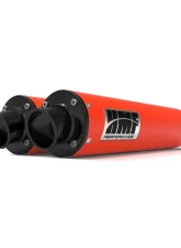 HMF Racing Performance Dual Slip-On Exhaust w/ Black Turn Down Endcap Can-Am Renegade 1000 2012-2025                                     - 014385637672 - Image 13