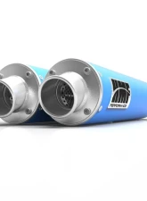 HMF Racing Performance Dual Slip-On Exhaust w/ Polished Turn Down Endcap Can-Am Renegade 1000 2012-2025                                     - 014385637971 - Image 13