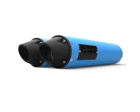 HMF Racing Performance Dual Slip-On Exhaust w/ Blackout Euro Endcap Can-Am Renegade 1000 2012-2025