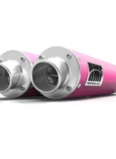 HMF Racing Performance Dual Slip-On Exhaust w/ Polished Turn Down Endcap Can-Am Renegade 1000 2012-2025                                     - 014385638071 - Image 13