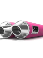 HMF Racing Performance Dual Slip-On Exhaust w/ Polished Euro Endcap Can-Am Renegade 1000 2012-2025                                     - 014385638086 - Image 13