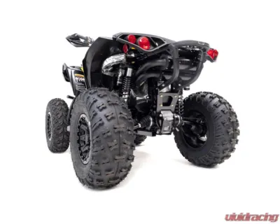 HMF Racing Gun Metal Titan Loud Full Exhaust w/ Billet Endcap Can-Am Renegade 1000 2012-2025 - 714384638888