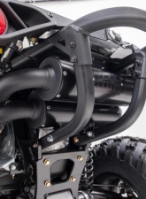 HMF Racing Gun Metal Titan Loud Full Exhaust w/ Billet Endcap Can-Am Renegade 1000 2012-2025                                     - 714384638888 - Image 10