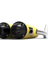 HMF Racing Performance Dual Full Exhaust w/ Black Euro Endcap Can-Am Renegade 1000 2012-2025                                     - 014386636383 - Image 13