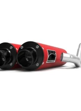 HMF Racing Performance Dual Full Exhaust w/ Black Turn Down Endcap Can-Am Renegade 1000 2012-2025                                     - 014386636672 - Image 13