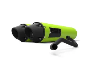 HMF Racing Performance Dual Full Exhaust w/ Blackout Euro Endcap Can-Am Renegade 1000 2012-2025