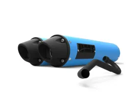 HMF Racing Performance Dual Full Exhaust w/ Blackout Euro Endcap Can-Am Renegade 1000 2012-2025