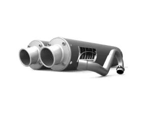 HMF Racing Performance Dual Full Exhaust w/ Polished Turn Down Endcap Can-Am Renegade 1000 2012-2025
