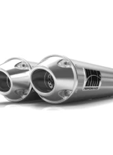 HMF Racing Performance Dual Slip-On Exhaust w/ Polished Euro Endcap Can-Am Renegade 500 | 850 2012-2022                                     - 014395636086 - Image 13