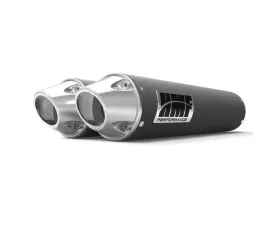 HMF Racing Performance Dual Slip-On Exhaust w/ Polished Euro Endcap Can-Am Renegade 500 | 850 2012-2022