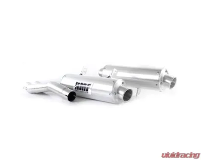 HMF Racing Gun Metal Titan Loud Full Exhaust w/ Billet Endcap Can-Am Renegade 500 | 850 2012-2022 - 714394638888