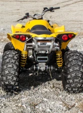 HMF Racing Gun Metal Titan Loud Full Exhaust w/ Billet Endcap Can-Am Renegade 500 | 850 2012-2022                                     - 714394638888 - Image 6