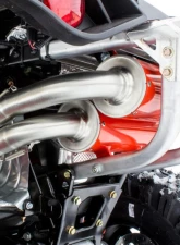 HMF Racing Gun Metal Titan Loud Full Exhaust w/ Billet Endcap Can-Am Renegade 500 | 850 2012-2022                                     - 714394638888 - Image 9