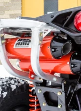 HMF Racing Gun Metal Titan Loud Full Exhaust w/ Billet Endcap Can-Am Renegade 500 | 850 2012-2022                                     - 714394638888 - Image 10