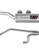 HMF Racing Gun Metal Titan Loud Full Exhaust w/ Billet Endcap Can-Am Outlander 500 | 850 2013-2022                                     - 714404608888 - Image 5
