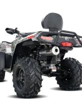 HMF Racing Gun Metal Titan Loud Full Exhaust w/ Billet Endcap Can-Am Outlander Max 2009-2012                                     - 714454678888 - Image 5