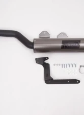 HMF Racing Gun Metal Titan Loud Full Exhaust w/ Billet Endcap Can-Am Outlander Max 2013-2024                                     - 714474608888 - Image 2