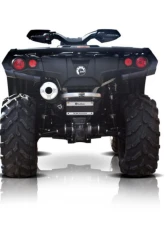 HMF Racing Gun Metal Titan Loud Full Exhaust w/ Billet Endcap Can-Am Outlander Max 2013-2022                                     - 714484608888 - Image 11