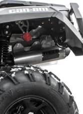 HMF Racing Gun Metal Titan Loud Full Exhaust w/ Billet Endcap Can-Am Outlander Max 2013-2022                                     - 714484608888 - Image 9