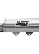 HMF Racing Gun Metal Titan Loud Slip-On Exhaust w/ Billet Endcap Can-Am Outlander 2015-2022                                     - 714593638788 - Image 2