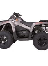 HMF Racing Gun Metal Titan Loud Slip-On Exhaust w/ Billet Endcap Can-Am Outlander 450 2015-2023                                     - 714613638788 - Image 12