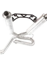 HMF Racing Can-Am Red Performance Dual 3/4 Exhaust w/ Polished Turn Down Endcap Can-Am-Maverick | Max 2013-2018                                     - 016432607671 - Image 2