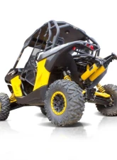 HMF Racing Can-Am Red Performance Dual 3/4 Exhaust w/ Polished Turn Down Endcap Can-Am-Maverick | Max 2013-2018                                     - 016432607671 - Image 10