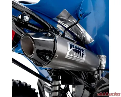 HMF Racing Performance Full Exhaust w/ Black Euro Endcap Honda TRX250 2001-2024 - 019234606083