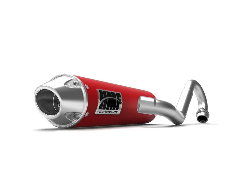 HMF Racing Performance Full Exhaust w/ Polished Euro Endcap Honda TRX250 2001-2024 - 019234606686