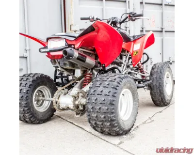 HMF Racing Performance Full Exhaust w/ Black Euro Endcap Honda TRX400 1999-2014 - 019254609383