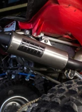 HMF Racing Performance Full Exhaust w/ Black Euro Endcap Honda TRX400 1999-2014                                     - 019254609383 - Image 9