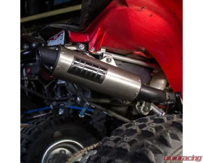 HMF Racing Performance Full Exhaust w/ Black Euro Endcap Honda TRX400 1999-2014 - 019254609383