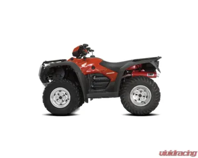 HMF Racing Performance Slip-On Exhaust w/ Polished Turn Down Endcap Honda Foreman Rubicon 500 2001-2014 - 019293606171