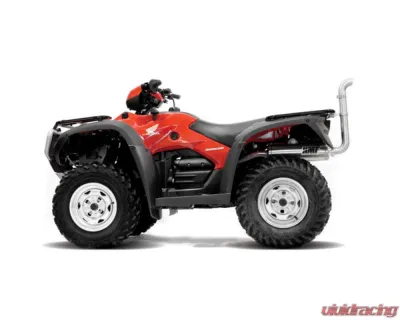 HMF Racing Performance Slip-On Exhaust w/ Polished Turn Down Endcap Honda Foreman Rubicon 500 2001-2014 - 019293606171