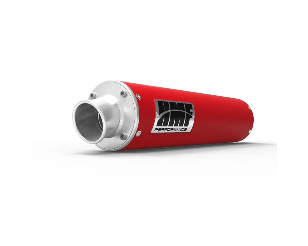 HMF Racing Performance Slip-On Exhaust w/ Polished Turn Down Endcap Honda Foreman Rubicon 500 2001-2014 - 019293606671