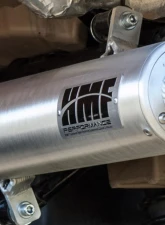 HMF Racing Gun Metal Titan Loud Slip-On Exhaust w/ Billet Endcap Honda Rancher 420 2007-2008                                     - 719323608788 - Image 6