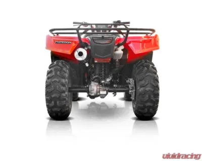 HMF Racing Performance Slip-On Exhaust w/ Polished Turn Down Endcap Honda Foreman | Rancher 2009-2013 - 019333608771