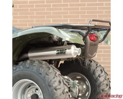 HMF Racing Performance Slip-On Exhaust w/ Polished Turn Down Endcap Honda Foreman | Rancher 2009-2013 - 019333608771
