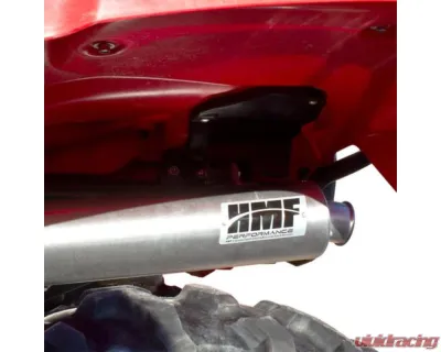 HMF Racing Performance Slip-On Exhaust w/ Polished Turn Down Endcap Honda Foreman | Rancher 2009-2013 - 019333608771