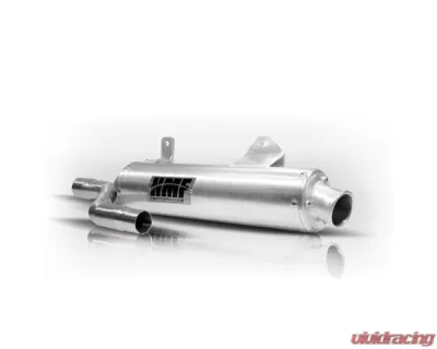 HMF Racing Performance Slip-On Exhaust w/ Black Turn Down Endcap Honda Rincon 2003-2023 - 019353606172