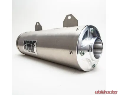HMF Racing Performance Slip-On Exhaust w/ Black Turn Down Endcap Honda Rincon 2003-2023 - 019353606172