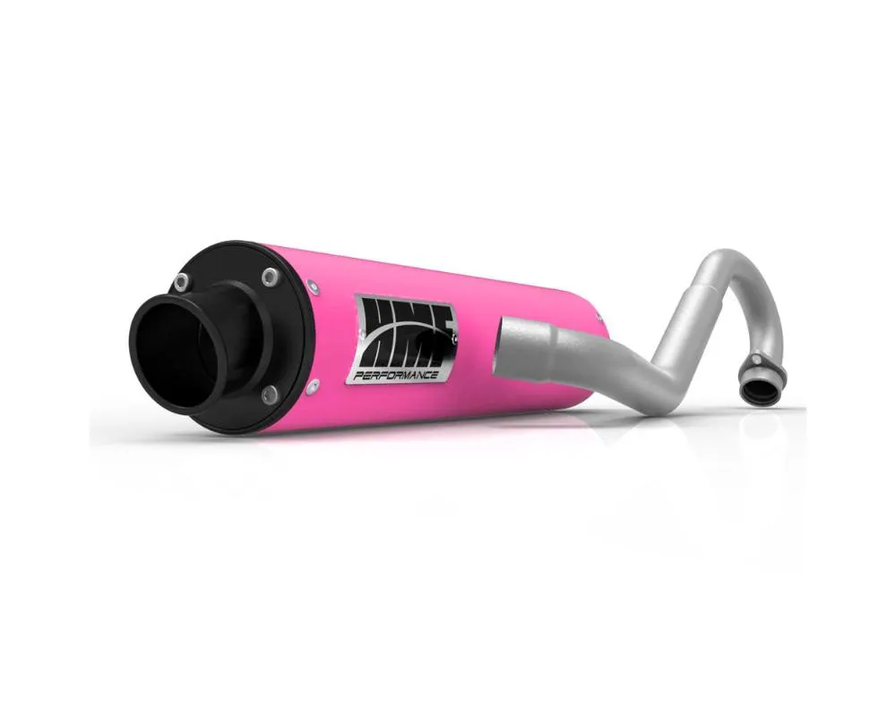 HMF Racing Performance MX Full Exhaust w/ Black Turn Down Endcap Honda TRX450R 2004-2005 - 019387608072