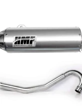 HMF Racing Performance Full Exhaust (Elliptical) w/ Polished Euro Endcap Honda TRX450R 2004-2005                                     - 019384706086 - Image 7