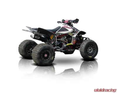 HMF Racing Performance Full Exhaust (Elliptical) w/ Black Euro Endcap Honda TRX450R 2004-2005 - 019384706083