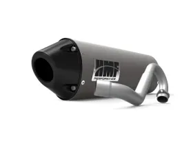 HMF Racing Performance Full Exhaust (Elliptical) w/ Black Euro Endcap Honda TRX450R 2004-2005