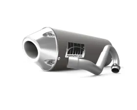 HMF Racing Performance Full Exhaust (Elliptical) w/ Polished Euro Endcap Honda TRX450R 2004-2005