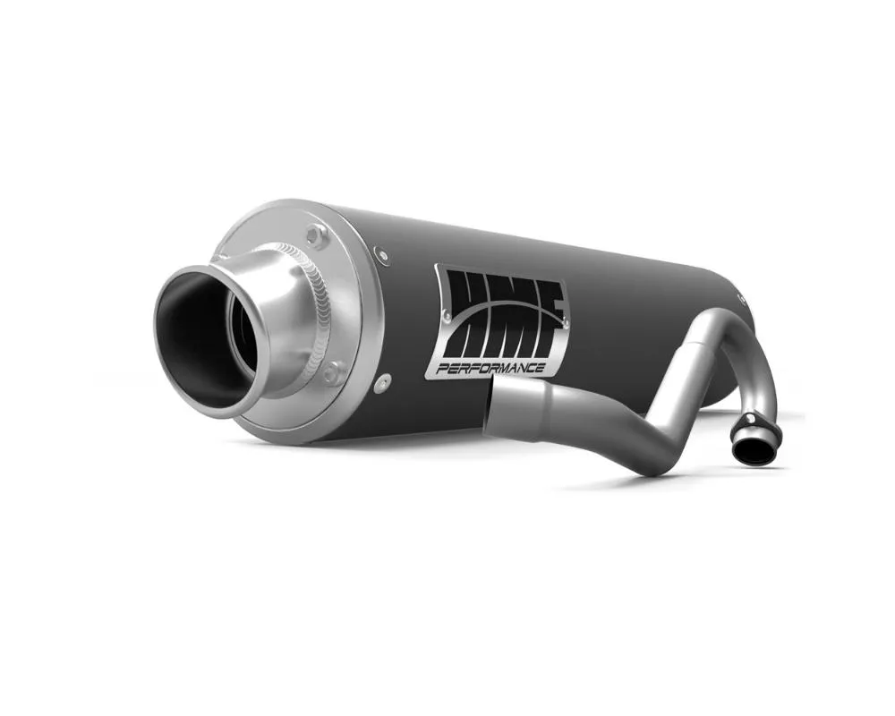 HMF Racing Performance Full Exhaust w/ Polished Turn Down Endcap Honda TRX450R 2006-2014 - 019394608871