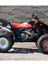 HMF Racing Performance Full Exhaust w/ Black Euro Endcap Honda TRX700XX 2008-2009                                     - 019404606183 - Image 11