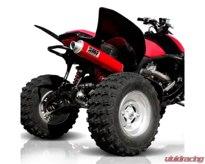 HMF Racing Performance Full Exhaust w/ Black Euro Endcap Honda TRX700XX 2008-2009 - 019404606183