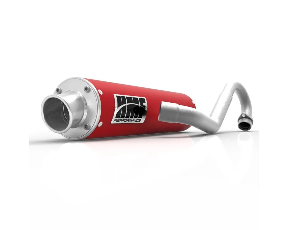 HMF Racing Performance Full Exhaust w/ Polished Turn Down Endcap Honda TRX700XX 2008-2009 - 019404606671
